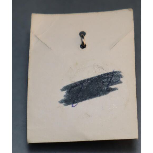 Vintage Hawaii Palm Tree Charm Vintage NOS on Card Silver Plate - Picture 3 of 3